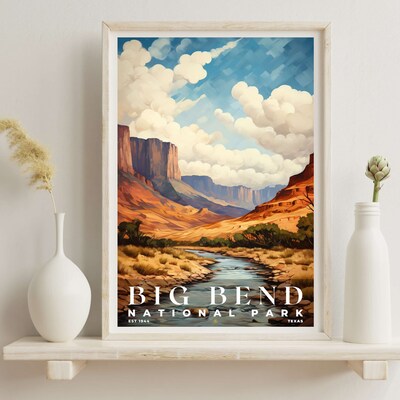 Big Bend National Park Poster, Travel Art, Office Poster, Home Decor | S6 - image6